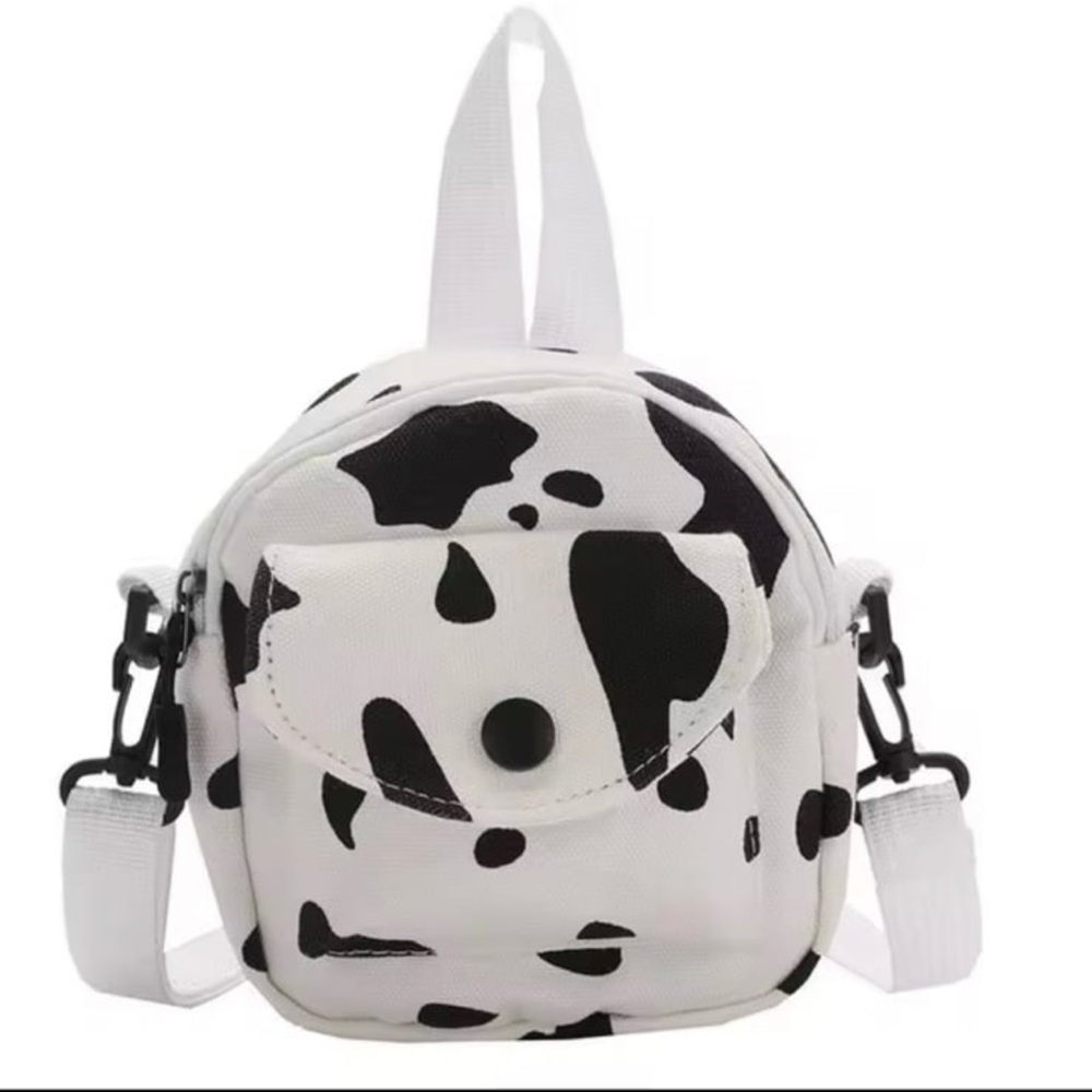 COW Canvas Handbag Women's Retro Cow Satchel - Crossbody Mobile Phone Ba… - Picture 6 of 8
